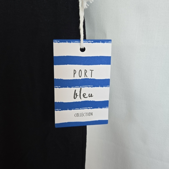 Forever 21 Women’s Career Port Bleu Black‎ Straight Midi Pencil Skirt Medium NEW - Picture 2 of 7